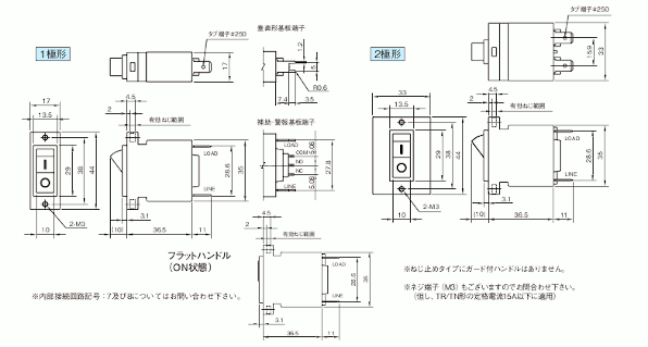 ねじ止めタイプ